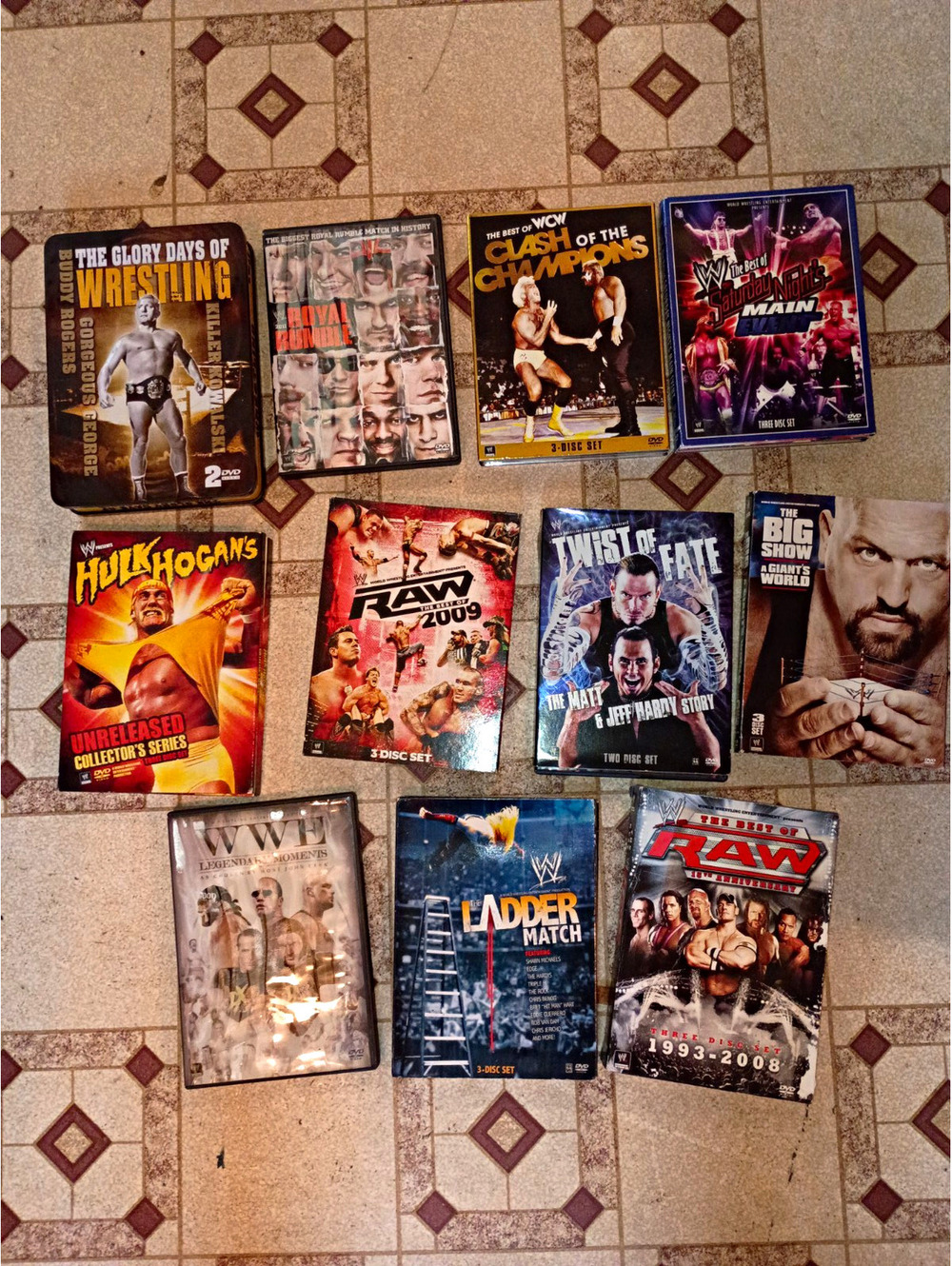 WWE Wrestling DVD Collection - 11 Classic Titles